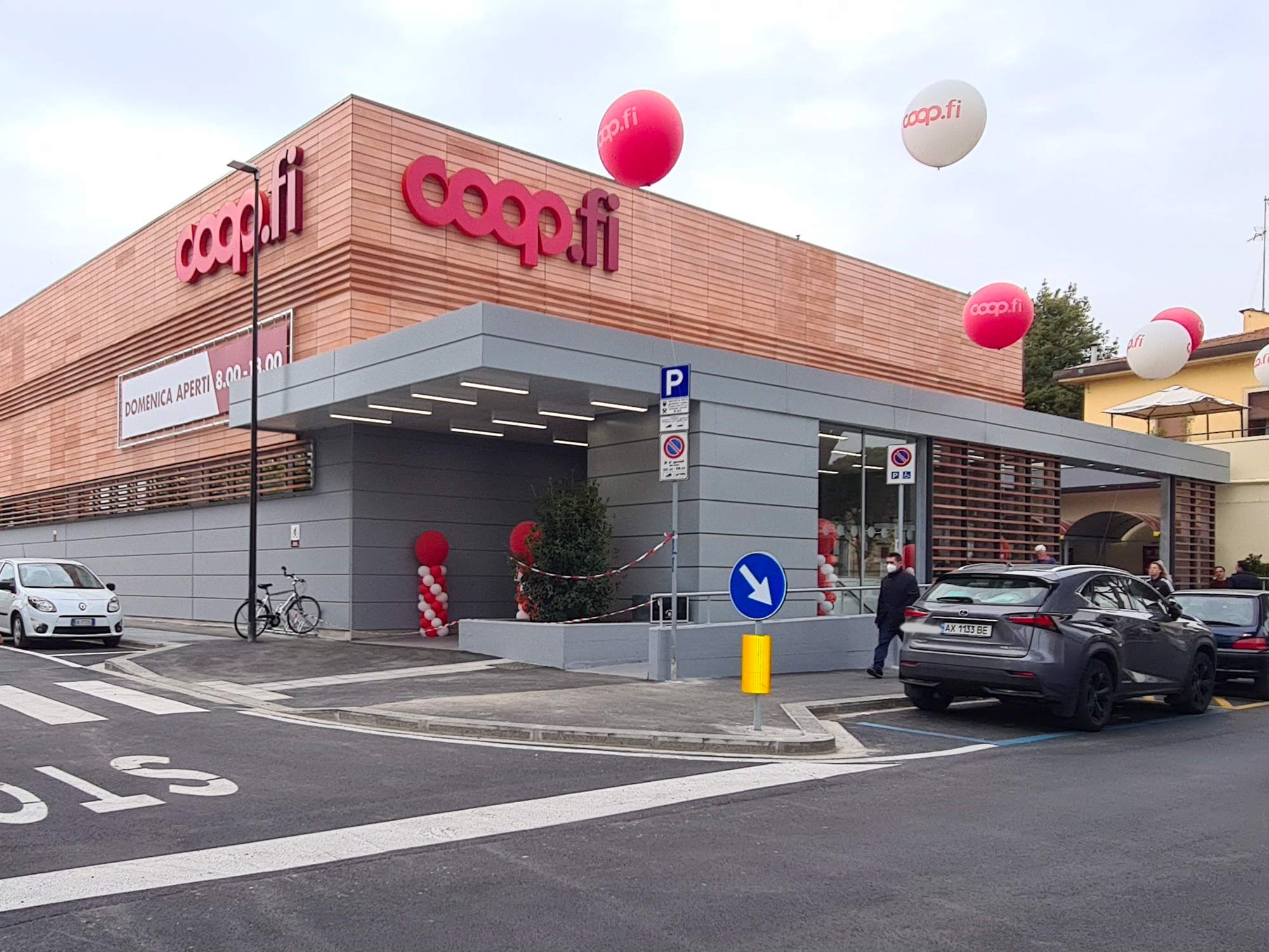 progetti Supermercato Coop.fi via Caracciolo Firenze