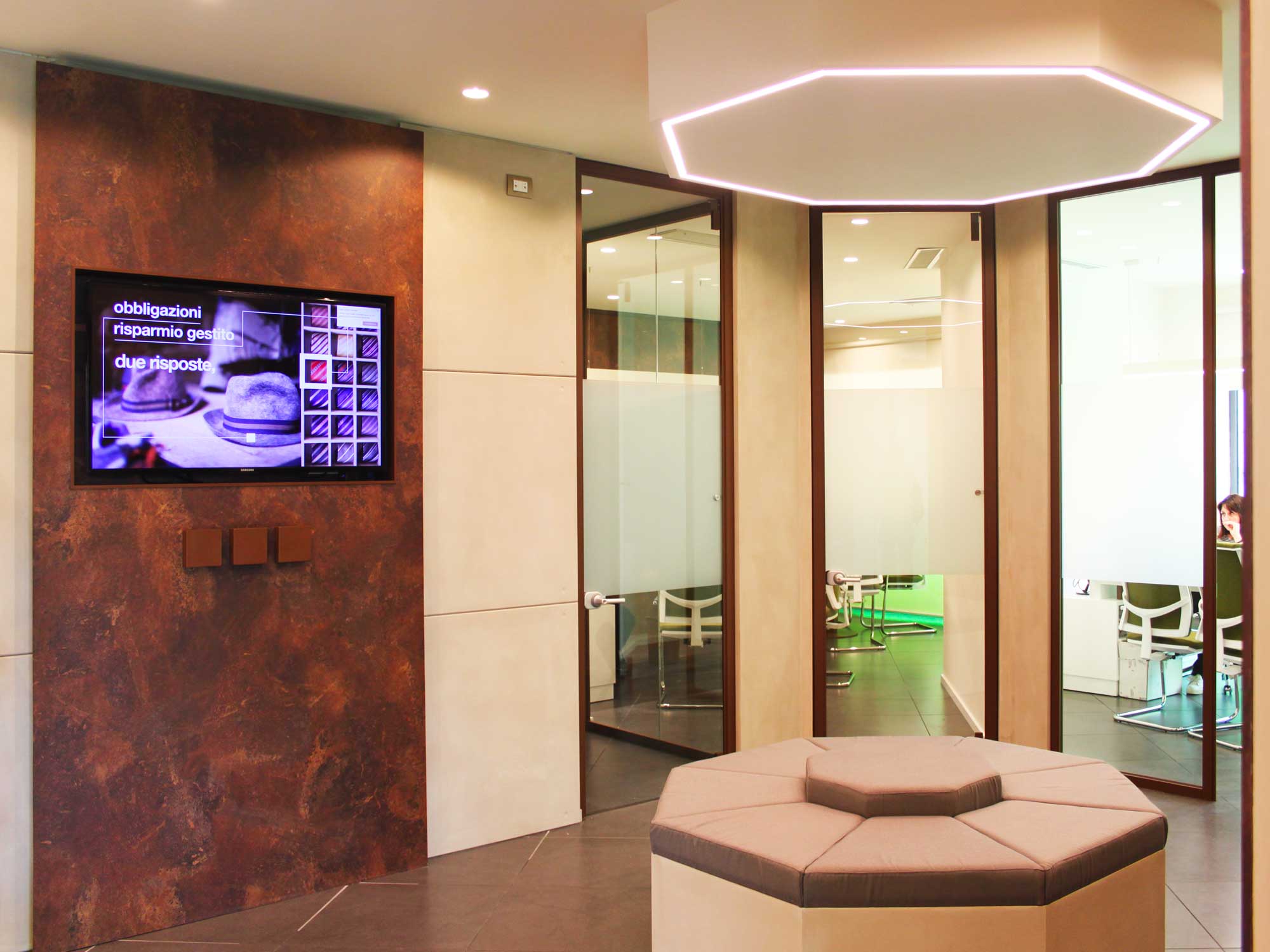 Seven Architettura Progetti | ChiantiBanca Filiale di Pisa